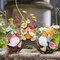 Hear-No, See-No, Speak-No Gnomes Figurines Decorations Outdoor Flower Gnome Ornaments Decor for Home Table, Garden Yard, Flower Bed Summer Garden Gifts Decor for Mom